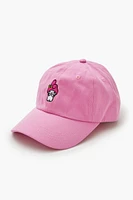 Embroidered My Melody Baseball Cap