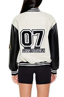 Miss Trouble Letterman Jacket