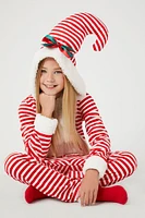 Kids Elf Pajama One-Piece (Girls + Boys)