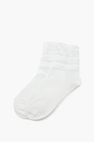 Ruffle-Trim Crew Socks