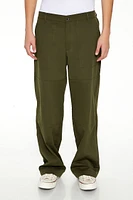 Mid-Rise Baggy Pants