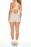 Active Racerback Cutout Romper