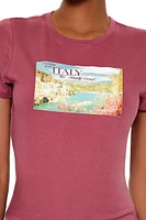 The Amalfi Coast Graphic Baby Tee