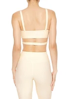 Strappy Longline Sports Bra