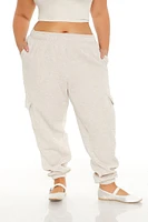Plus Cargo Fleece Joggers