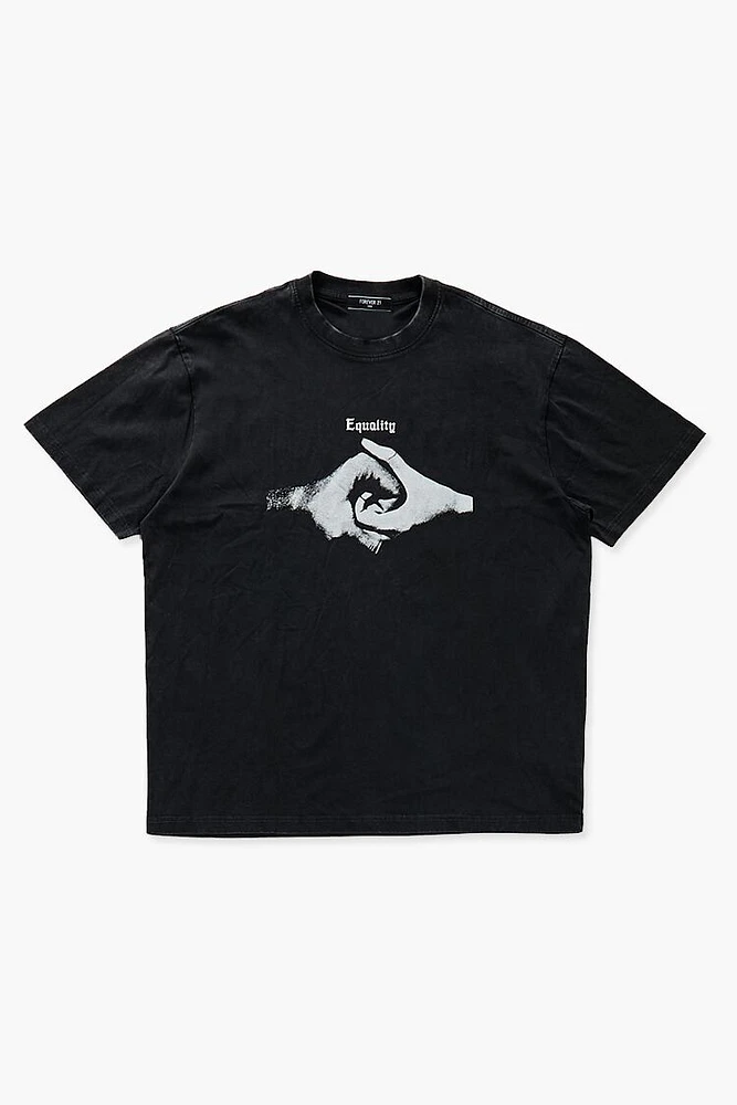 Mineral Wash Equality Graphic Tee