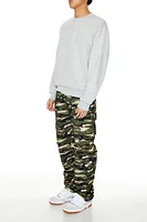 Slim-Fit Camo Cargo Pants