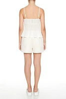 Pull-On Jacquard Shorts