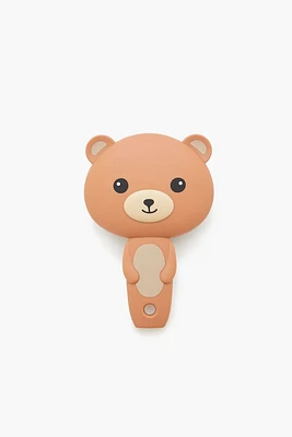 Teddy Bear Graphic Hair Brush