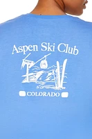 Plus Aspen Ski Club Henley Tee