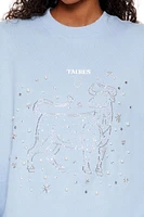 Beaded Taurus Pullover