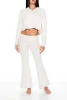 Boxy Cropped Pajama Pullover