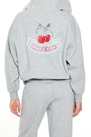 Mon Cherie Cherry Zip-Up Hoodie