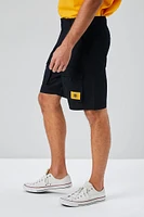 Sun Patch Graphic Cargo Shorts