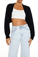 Open-Front Shrug Sweater