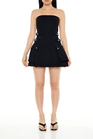 Strapless Cargo Skort Dress