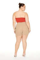 Plus Utility Cargo Shorts