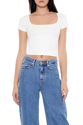 Cropped Seamless Tee