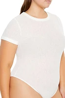 Plus Short-Sleeve Tee Bodysuit