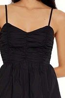 Layered V-Neck Mini Dress