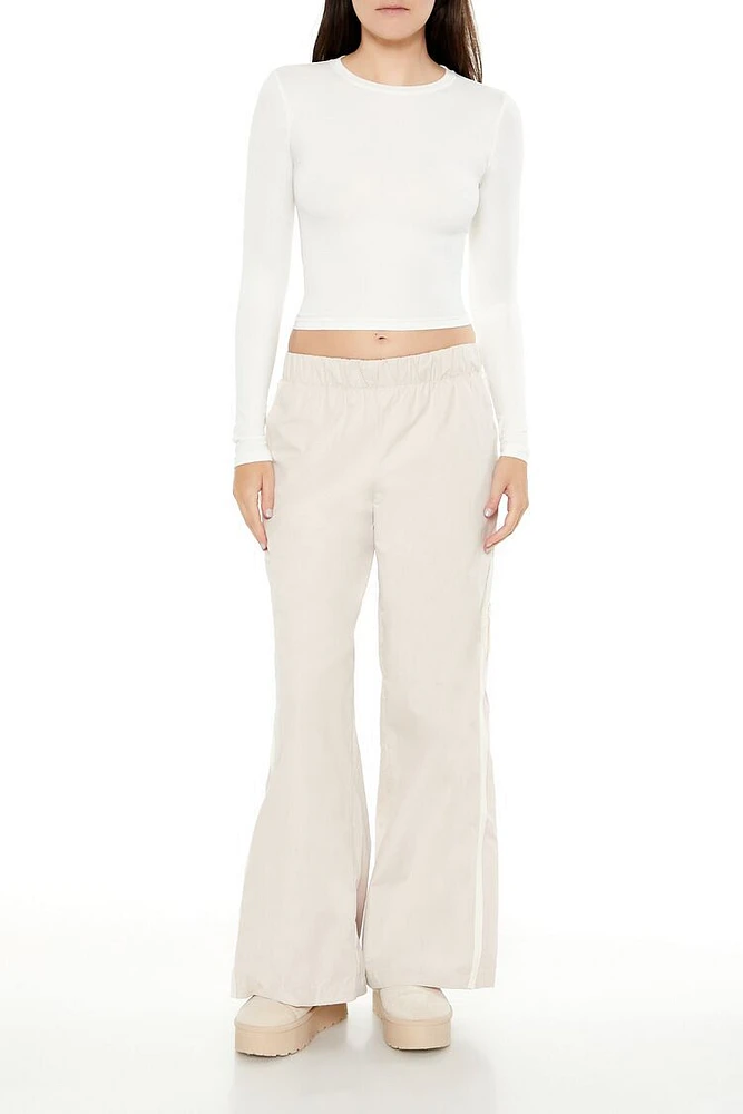 Wide-Leg Tearaway Pants