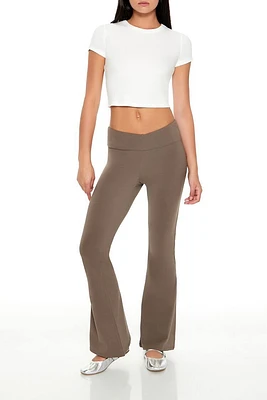 High-Rise Flare Leggings