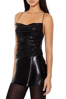 Sequin Crisscross Cami