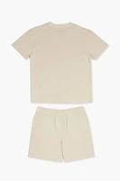 Kids Ath Club Tee & Shorts Set (Girls + Boys)