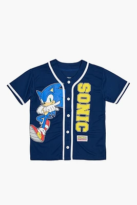 Kids Sonic Baseball Jersey (Girls + Boys)