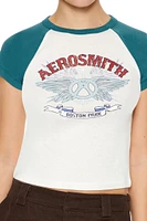 Aerosmith Raglan Baby Tee