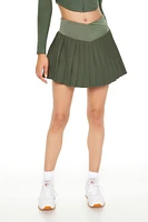Active Pleated Flare Skort