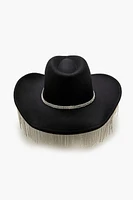 Rhinestone Fringe Cowboy Hat