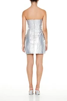 Metallic Mini Tube Dress