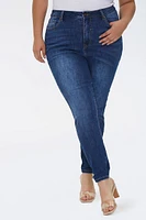 Plus High-Rise Skinny Jeans