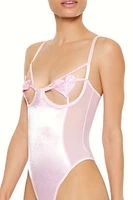 Heart Bustier Lingerie Bodysuit