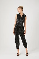 Sleeveless Drawstring Jumpsuit