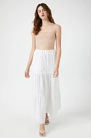 Smocked Cropped Cami