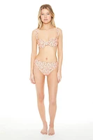 Ditsy Floral High-Rise Bikini Bottoms