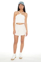 Sweater-Knit Cropped Cami