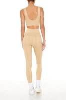 Active Seamless Cable Knit Leggings
