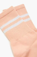 Varsity-Striped Crew Socks