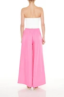 Drawstring Wide-Leg Pants
