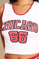 Chicago Bulls Cropped Tank Top