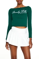 Beverly Hills Tennis Club Crop Top