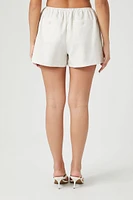 Mid-Rise Drawstring Shorts