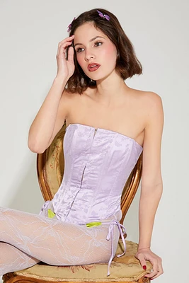 Betsey Johnson Corset Tube Top