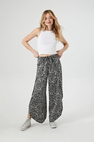 Abstract Print Palazzo Pants