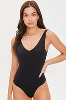 Contour Sculpt Plunging Tank Bodysuit