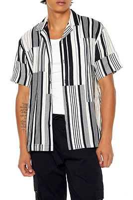 Textured Striped Shirt