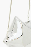 Metallic Star Crossbody Bag